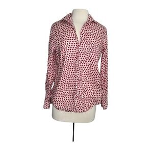 Grayson The Hero Cotton Red Floral Buttondown Size Small